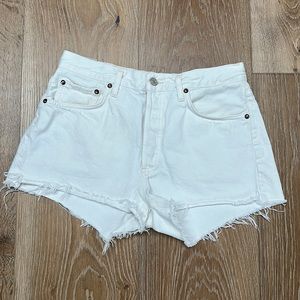 Agolde Parker Vintage Short white size 28